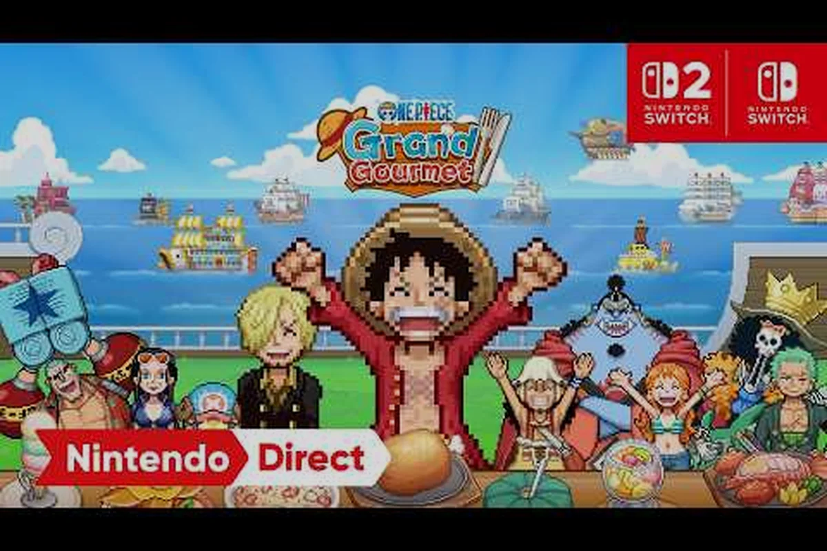 ONE PIECE: Grand Gourmet Controls Guide Touch Pad And Docked